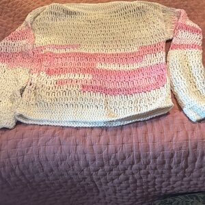 Handmade crochet sweater